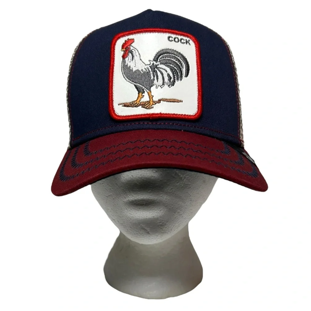 GOORIN BROS | “Rooster” 😏 Snapback - Navy + Red - OS